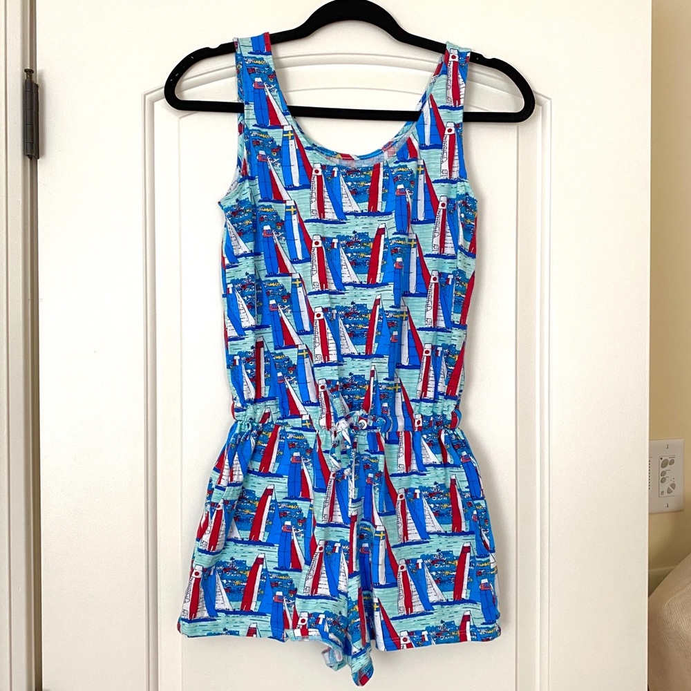 Vineyard Vines Sailboat Romper